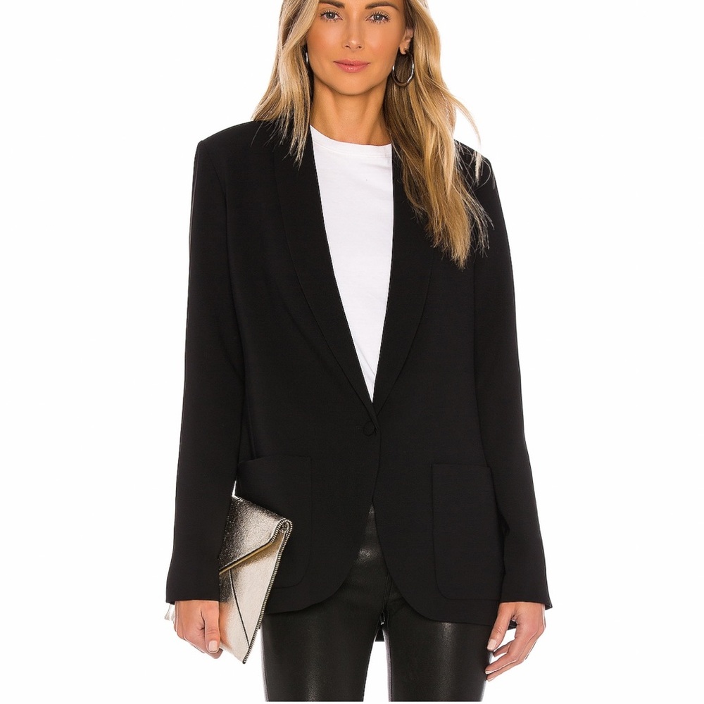 Amanda Uprichard Shawl Collar Blazer